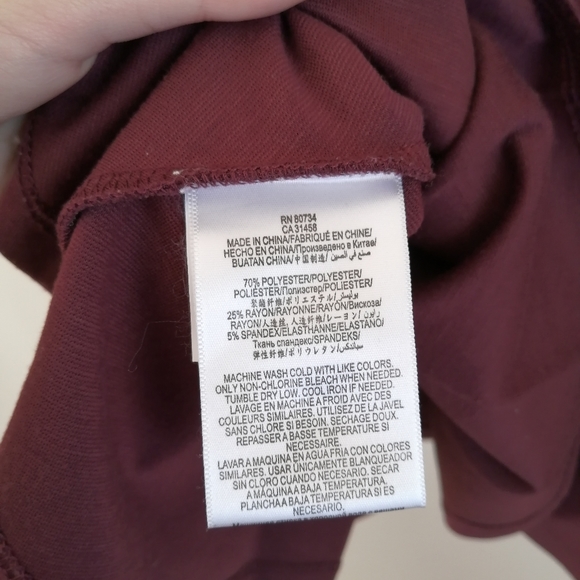 BCBGeneration peplum top - Picture 4 of 5